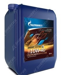 Изображение товара 1 10w40 Масло моторное Gazpromneft Diesel Extra 20л/17,88кг канистра