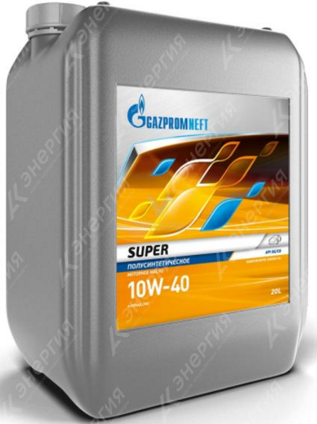 Изображение товара 1 10w40 Масло моторное Gazpromneft Super 20л/17,84кг канистра