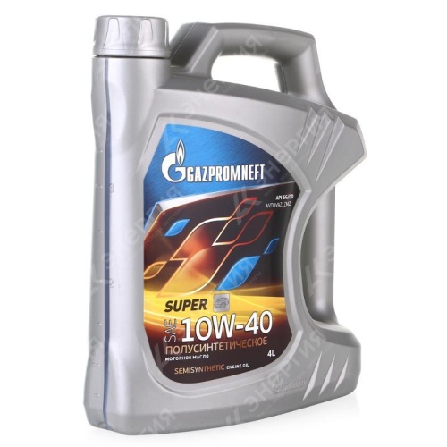Изображение товара 1 Масло моторное 10W40 Gazpromneft Super 4л канистра