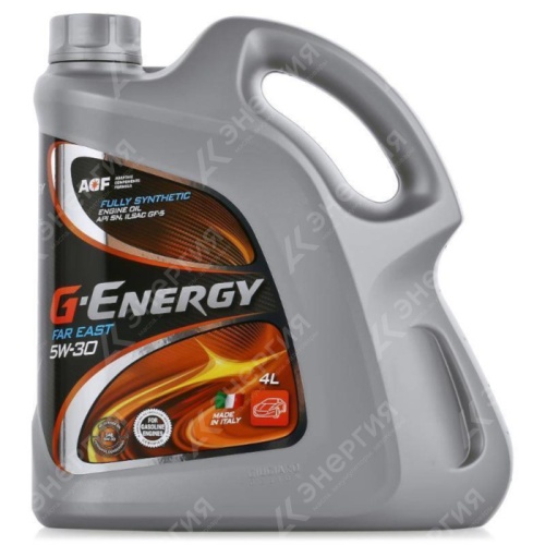 Изображение товара 1 5w30 Масло моторное G-Energy Synthetic Far East 4л/3,396кг канистра