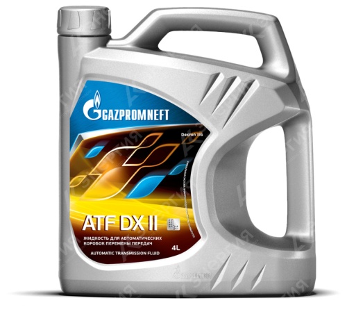 Изображение товара 1 Масло трансмиссионное Gazpromneft ATF DX II 4л/3,468кг канистра