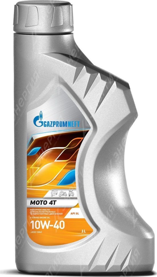 Изображение товара 1 10w40 Масло моторное Gazpromneft Moto 4T 1л/0,873кг канистра
