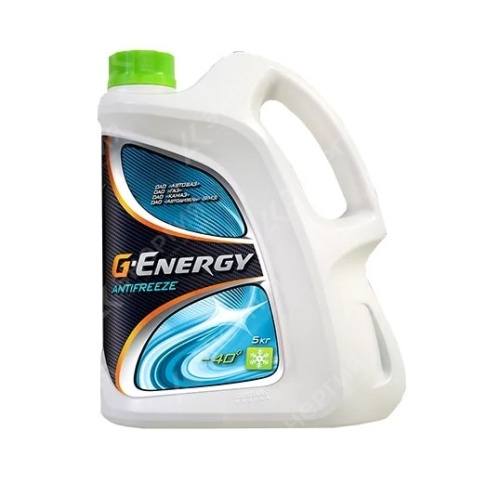 Изображение товара 1 Антифриз G-Energy 40 зеленый 5кг канистра