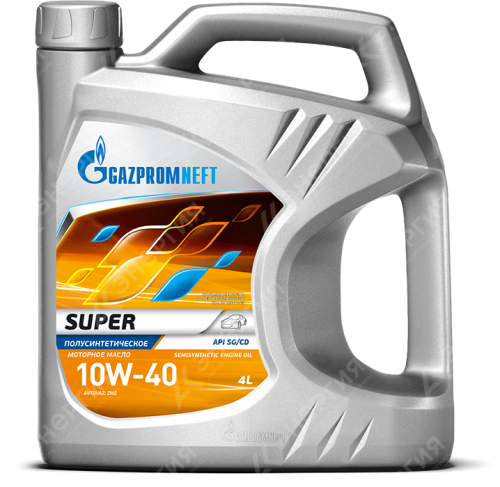 Изображение товара 3 Масло моторное 10W40 Gazpromneft Super 4л канистра